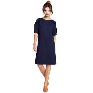 BeWear Woman's Dress B035 Navy Blue vyobraziť