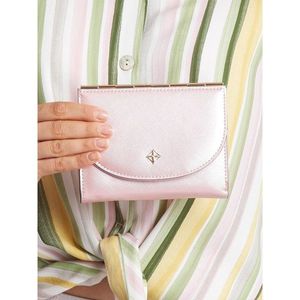 Light pink elegant wallet vyobraziť