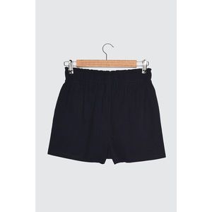 Trendyol Navy Blue Petite Lace-up Shorts & Bermuda vyobraziť