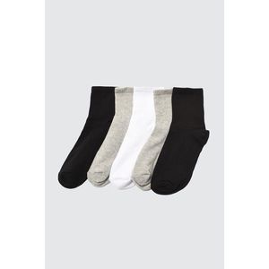 Trendyol Black 5 Pack Knitted Socks vyobraziť