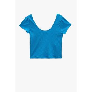 Koton Women's Crop Tshirt Short Sleeve vyobraziť