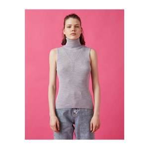 Koton Turtleneck Sleeveless Knitwear Sweater vyobraziť