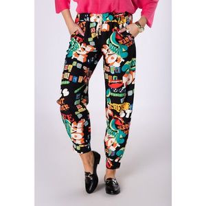 patterned joggers vyobraziť