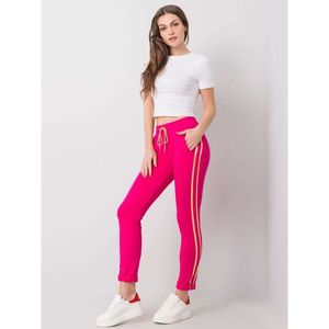 Fuchsia pants with stripes vyobraziť