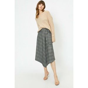 Koton Women Brown Plaid Skirt vyobraziť