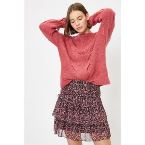 Koton Women's Pink Knitted Sweater vyobraziť