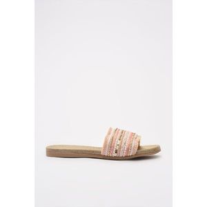 Trendyol Pink Ethnic Women's Slippers vyobraziť