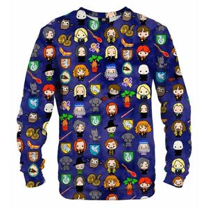 Mr. GUGU & Miss GO Unisex's Hp Emoji Sweatshirt S-PC HP022 vyobraziť