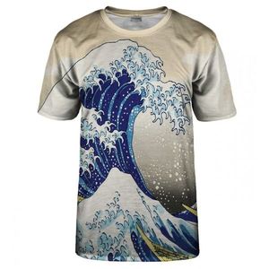 Bittersweet Paris Unisex's Great Waves T-Shirt Tsh Bsp031 vyobraziť