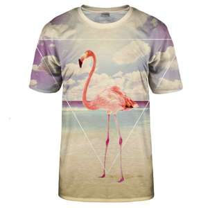 Bittersweet Paris Unisex's Flamingo T-Shirt Tsh Bsp024 vyobraziť