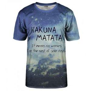 Bittersweet Paris Unisex's Hakuna Matata T-Shirt Tsh Bsp143 vyobraziť