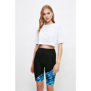 Trendyol Black Printed Knitted Sports Leggings vyobraziť