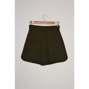 Trendyol Khaki Knit Shorts & Bermuda vyobraziť