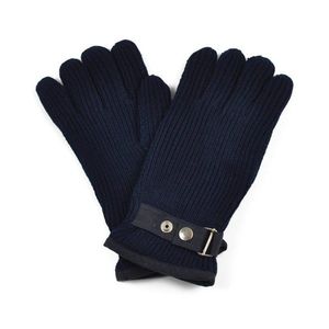 Art Of Polo Woman's Gloves Rk1301-5 Navy Blue vyobraziť
