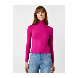 Koton Women's Pink Turtleneck Sweater vyobraziť