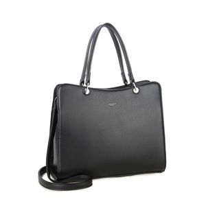 LUIGISANTO Black elegant handbag vyobraziť