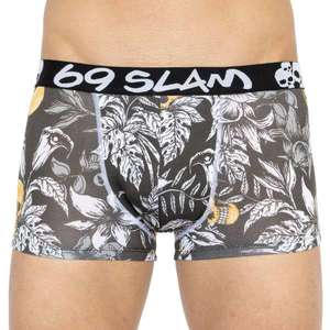 Men's boxers 69SLAM hip bamboo wild garden vyobraziť