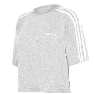 Adidas 3S Crop T Shirt Womens vyobraziť