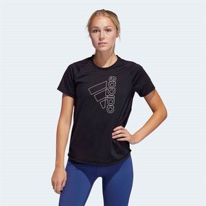 Adidas Womens Tech Badge Of Sport T-Shirt vyobraziť