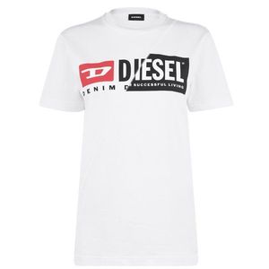 Diesel Asymmetrical Logo T Shirt vyobraziť