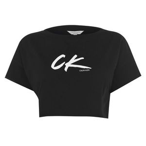 Calvin Klein Wave Crop T-Shirt vyobraziť