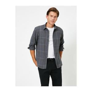 Koton Long Sleeve Checkered Shirt vyobraziť