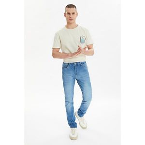 Trendyol Blue Men's Skinny Fit Jeans vyobraziť
