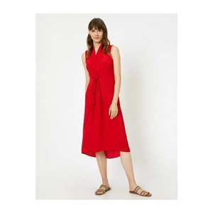 Koton Women Red Pocket Detailed Dress vyobraziť
