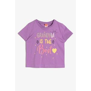 Koton Purple Baby Girl T-Shirt vyobraziť