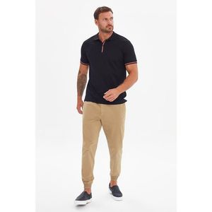 Trendyol Black Men's Regular Fit Short Sleeve Polo Neck T-shirt vyobraziť