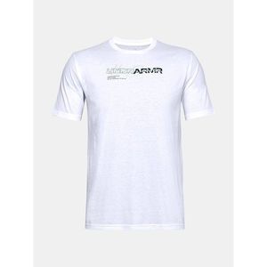 Under Armour UA UNDR ARMR WORDMARK TEE-WHT T-Shirt vyobraziť