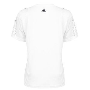 Adidas 3 Stripe Mesh T Shirt Ladies vyobraziť