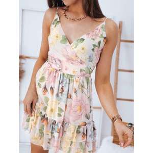 Dress MADI ecru Dstreet EY1616 vyobraziť