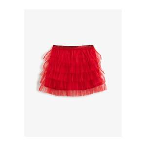 Koton Girl Red Tutu Skirt vyobraziť