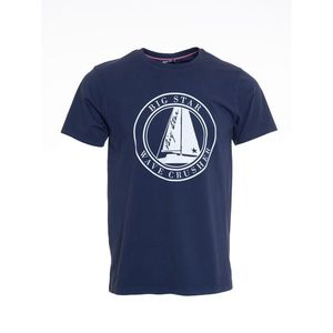 Big Star Man's T-shirt_ss T-shirt 152008 Light blue Knitted-404 vyobraziť