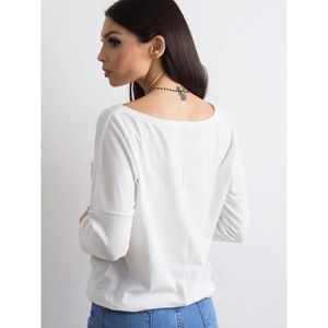 Women´s white cotton blouse vyobraziť