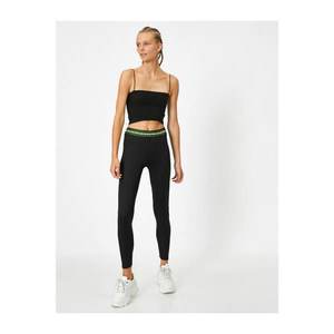 Koton Women Black Leggings vyobraziť