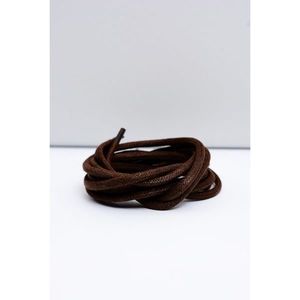 Corbby Brown Waxed Thick Shoelaces vyobraziť