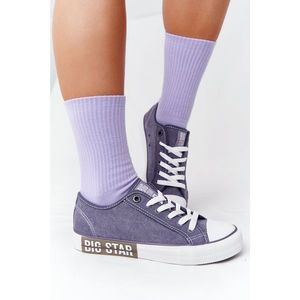 Women's Sneakers BIG STAR HH274114 Navy Blue vyobraziť