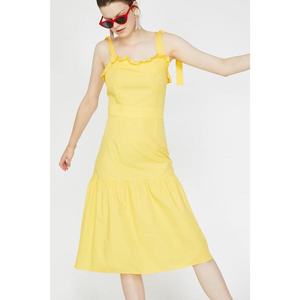 Koton Women Yellow Dress vyobraziť