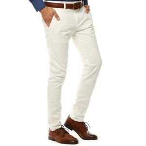 Men's white chino trousers UX2600 vyobraziť