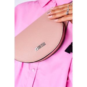Leather Kidney Bag Big Star HH574078 Pink vyobraziť