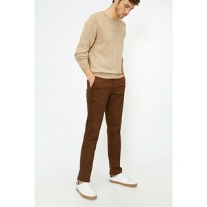 Koton Men's Brown Trousers vyobraziť