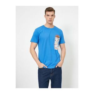 Koton Male Blue Marvel Licensed Printed T-Shirt vyobraziť