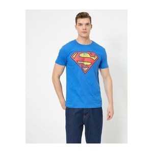 Koton Male Blue Superman Licensed Printed T-Shirt vyobraziť