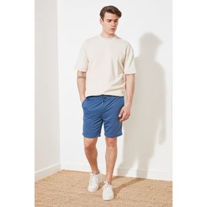 Trendyol Blue Men's Regular Fit Shorts & Bermuda vyobraziť