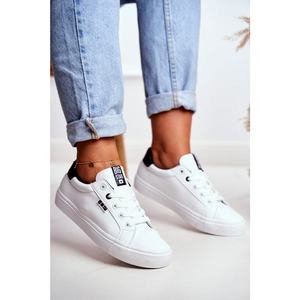 Women's Sneakers Big Star White/Black EE274312 vyobraziť