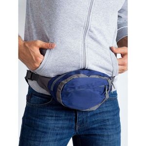 Men´s navy blue waist bag vyobraziť