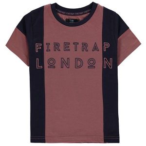 Firetrap Short Sleeve T Shirt Junior Boys vyobraziť