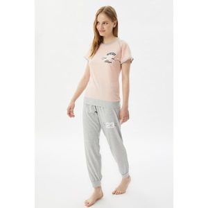 Trendyol Printed Knitted Pajamas Set vyobraziť